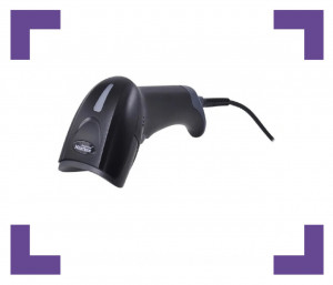 Сканер MERTECH 2310 P2D USB, USB эмуляция RS232 black 3m cable